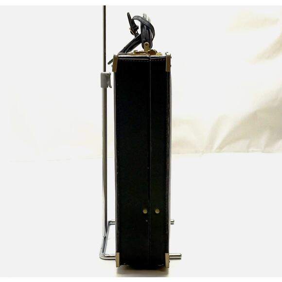 💎✨Beautiful✨💎Authentic Vintage Gucci Hand Bag Black Leather - Picture 3 of 9